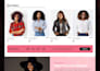 design beauty ecommerce website UI in figma